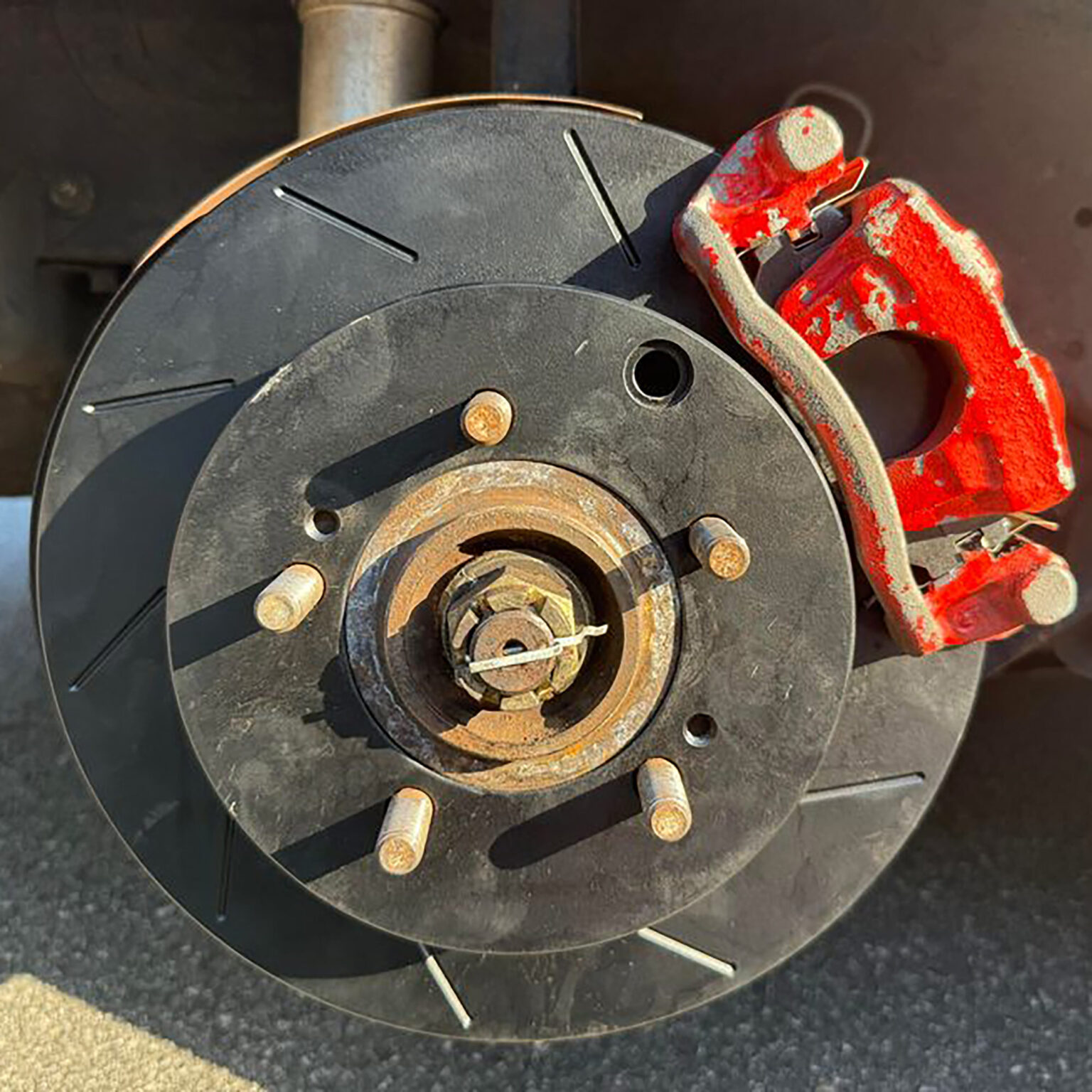 1995 2G DSM Vented Rear Brake Rotors (Stock Size) MB895202 - FIBA ...