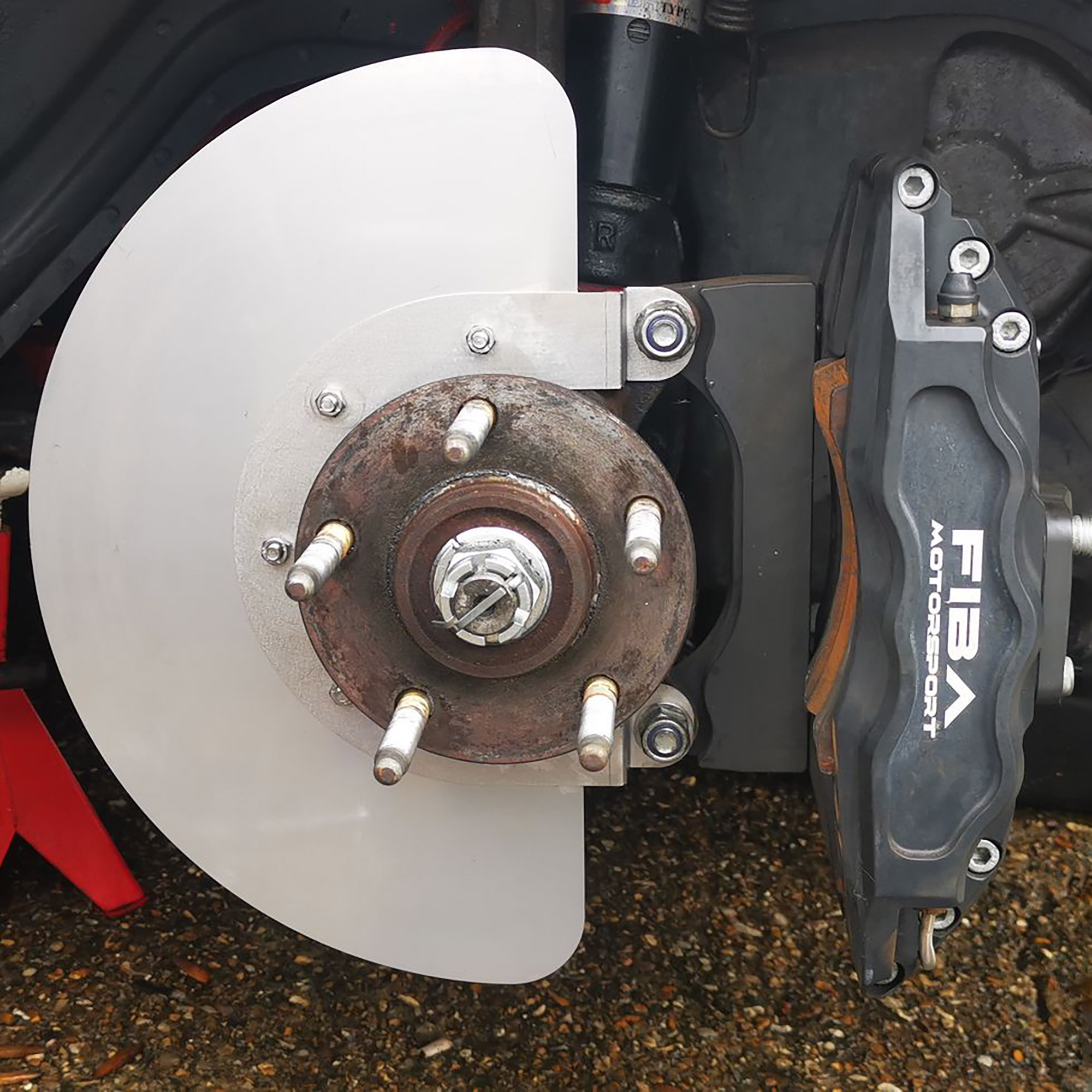 2G DSM Brake Rotor Cooling/Dust Shields - Stainless Steel